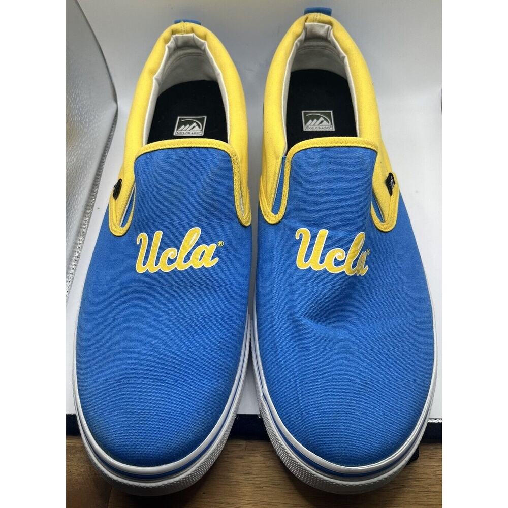 SKICKS UCLA Bruins Slip-On Shoes Mens 13 Women’s 14.5 Unisex GREAT Condition